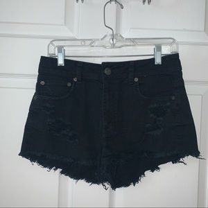American Eagle Black Shorts